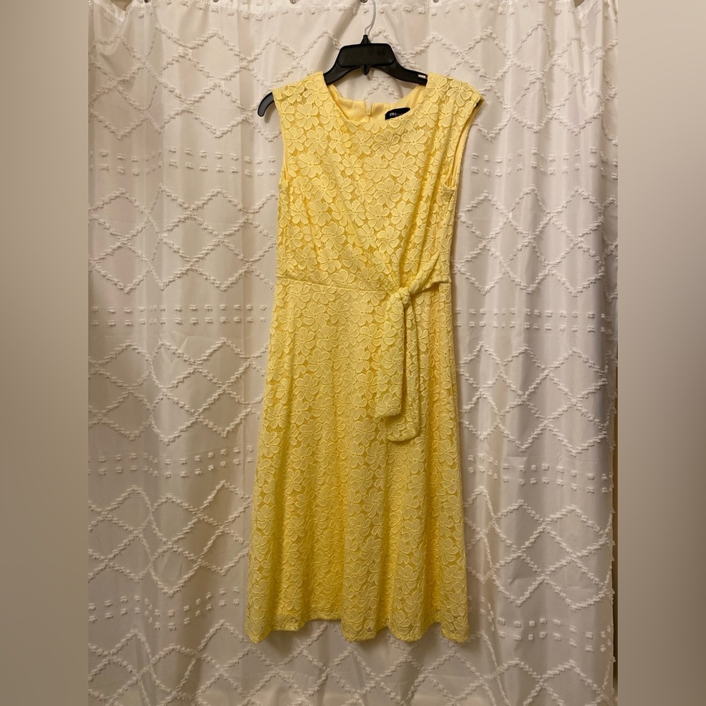 Yellow Lace Dress